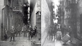 New Yorks Brutal Back Alley Slums Double Alley in the 1800s [upl. by Agan]