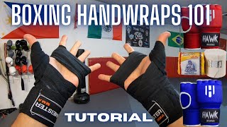 HOW TO WRAP HANDS FOR BOXING 108quot HAND WRAP [upl. by Ailasor]