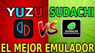 EL MEJOR EMULADOR DE SWITCH PARA ANDROID YUZU ANDROID Vs SUDACHI ANDROID RENDIMIENTO [upl. by Amhser]