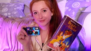 ASMR 2000s Sleepover Roleplay Whispering Nostalgia Makeup [upl. by Eyt]