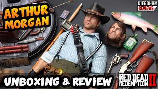 ARTHUR MORGAN Red Dead Redemption 2 VTS Toys Unboxing e Review BR [upl. by Tuchman]