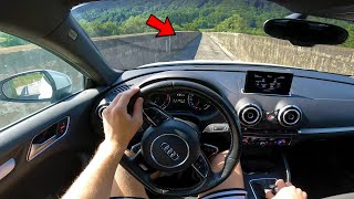 Audi A3 20 TDI 150HP 8V  POV TEST DRIVE POV ACCELERATION [upl. by Midis80]