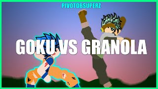 PivotDBSuperZ  Goku Vs Granola [upl. by Ativet388]