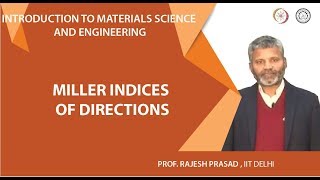 Miller Indices of Directions [upl. by Dorey755]