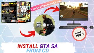 Error fixed How to INSTALL Grand Theft Auto SAN ANDREAS GTA SA from CD [upl. by Minor72]