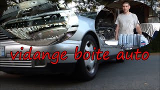 TUTO vidange boite automatique mercedes [upl. by Shotton]