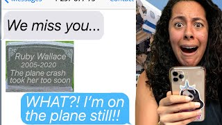 My Family Thinks Im DEAD The Plane Crash That Never Happened Scary Text Message Story [upl. by Yvaht544]