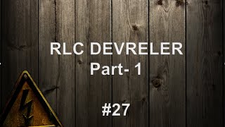 RLC Devreler part1 başlangıç ve son değer bulma  27 [upl. by Les147]