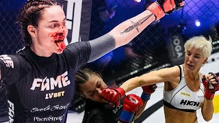 MMA fight Zusje  All fights [upl. by Nowtna640]