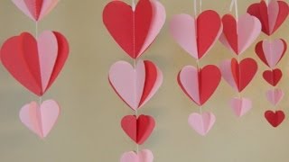 TUTORIAL come fare DECORAZIONI ROMANTICHE deffetto col CARTONCINO rIcIcLoDiY [upl. by Walliw]