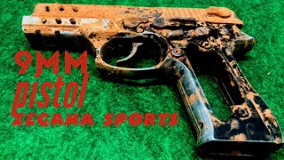 9mm Pistol Zegana  Rusty pistol  TKrestoration125 [upl. by Am]