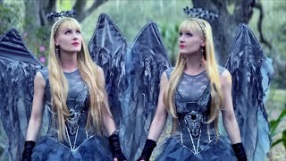 Moonlight and Tombstones Celtic Gothic  Harp Twins original [upl. by Jain376]