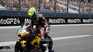 MotoGP 24  Filip Salac  Moto2  Sokol Circuit  Gameplay [upl. by Werd328]