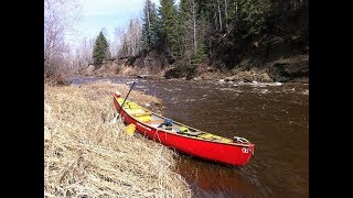 Canoeing The Lobstick River Alberta [upl. by Adriell811]