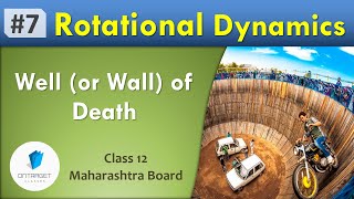 Well or Wall of Death  Application of Uniform Circular Motion UCM Rotational Dynamics Class 12 [upl. by Levin]