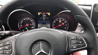 How to use parking assistant Mercedes Benz Cclass Deactivatingactivating PARKTRONIC MB C180 DIY [upl. by Renruojos]