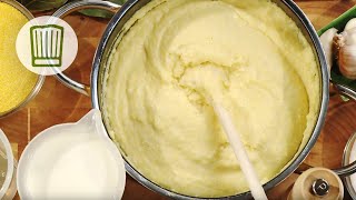 Cremigen Polenta selber machen chefkoch [upl. by Reifel]