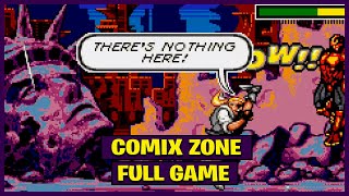 Sega Genesis Gameplay — Comix Zone 4k60fps [upl. by Harvard230]