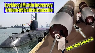 Wow Lockheed Martin manufactures Trident II D5 missiles for Ohioclass submarines [upl. by Ilat]