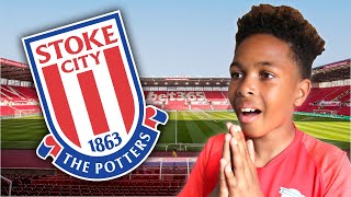 I Scored Against Stoke  Kid Footballer Reacts to Gameplay [upl. by Navap]