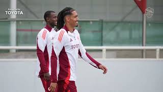 AS ROMA ALLENAMENTO 5 AGOSTO AL ST GEORGE’S PARK [upl. by Lebatsirc]