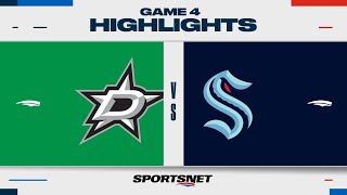 NHL Game 4 Highlights  Stars vs Kraken  May 9 2023 [upl. by Eissoj631]