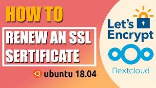 How to renew Lets Encrypt SSL certificate [upl. by Clara]