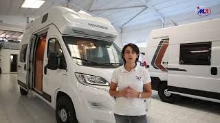 Furgoneta camper Familiar Weinsberg 600 MQH ¡De gran altura 4 plazas  en M3 Caravaning [upl. by Ataliah]