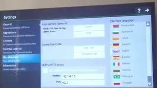 SS IPTV error on TV Samsung UN55D8000 [upl. by Ambrose]