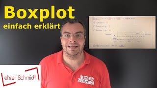 Boxplot  einfach erklärt  Mathematik  Lehrerschmidt [upl. by Crichton]