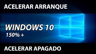 Como acelerar el arranque prendido y apagado de windows 10 [upl. by Ynohtnacram]