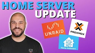 My Home Server Update  Unraid Proxmox HomeAssistant and More [upl. by Karole985]