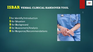 ISBAR Verbal Clinical Handover Tool [upl. by Anih]