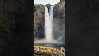 Snoqualmie Falls Park travel pugetsound energy nationalpark usa washington [upl. by Sulihpoeht]