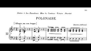 Chopin  Polonaise OpPosth B1 No11 in G minor Ashkenazy [upl. by Inafetse]