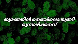 THOOMANJIN MALAYALAM KARAOKE FULL SONGSAMOOHAM N FOR NAVANEETH  CHECK DESCRIPTION [upl. by Litsyrk]