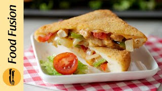 Cheesy Fajita Box Patties Recipe by Food Fusion [upl. by Pendleton]