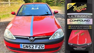 Easily Restore Faded Paintwork with Meguiars Ultimate Compound [upl. by Annairb19]