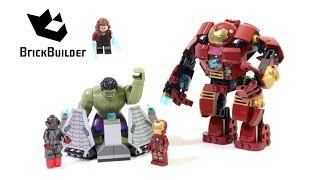 LEGO Hulk Buster Smash Build Review Fun Avengers Age of Ultron Stop Motion amp Timelapse Marvel [upl. by Laney]