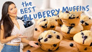 BLUEBERRY MUFFINS RECIPE GLUTEN FREE [upl. by Fesoy]