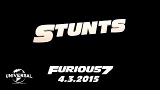 The Road to Furious 7  Stunts HD [upl. by Miran]