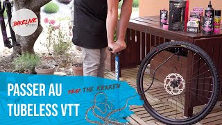 Tuto VTT  Passer son pneu en Tubeless [upl. by Hesky423]