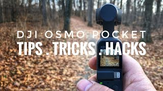 DJI Osmo Pocket Tips and Tricks [upl. by Ettelrahc]