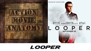 Looper Bruce Willis Joseph GordonLevitt Review  Action Movie Anatomy [upl. by Yuht]