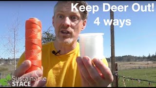 Keep Deer Out of Your Garden DIY Deer Repellent System [upl. by Lejeune832]