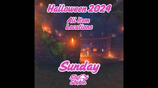 Star Stable Online 🗺️ Sunday’s Halloween Item Locations 🎃 [upl. by Ecniv]