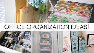 OFFICE ORGANIZATION IDEAS [upl. by Gertrud]