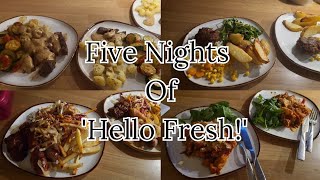 Meals Of The Week  Hello Fresh  UK Family [upl. by Leirud]