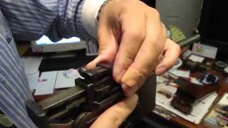 WW I C96 Mauser Red 9 盒子炮 very first SemiAuto pistol Intro by Tim Fan [upl. by Carilla631]