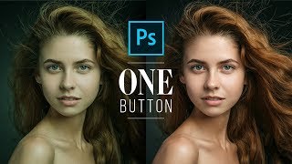 Fix Skin Tones with One Button in Photoshop [upl. by Ytsirhc]